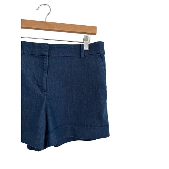 Anne Taylor Loft the Riviera Short Denim Chambray Size 8 - Picture 3 of 4